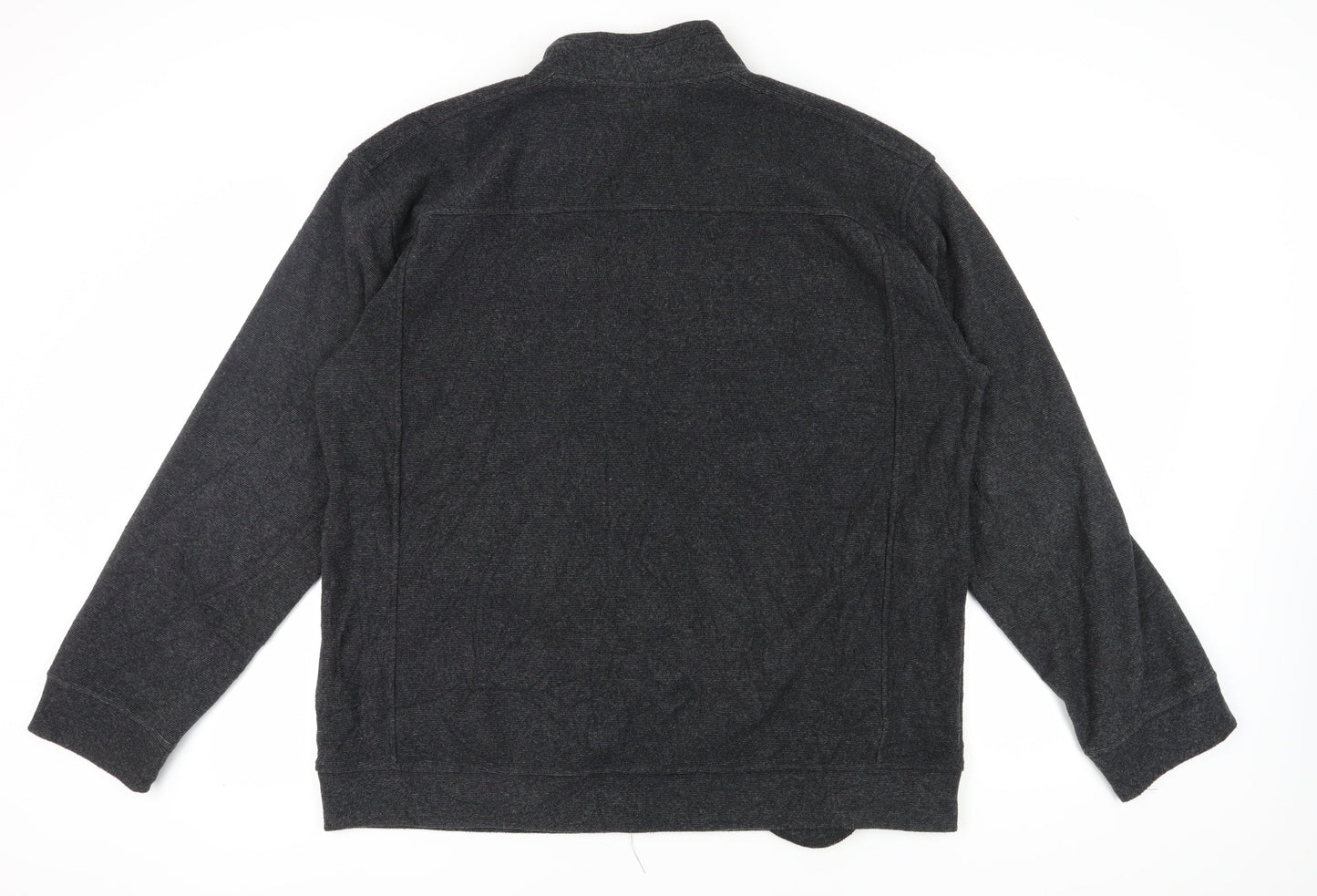 Chisel Men's Black 2XL Basic Fleece Jacket