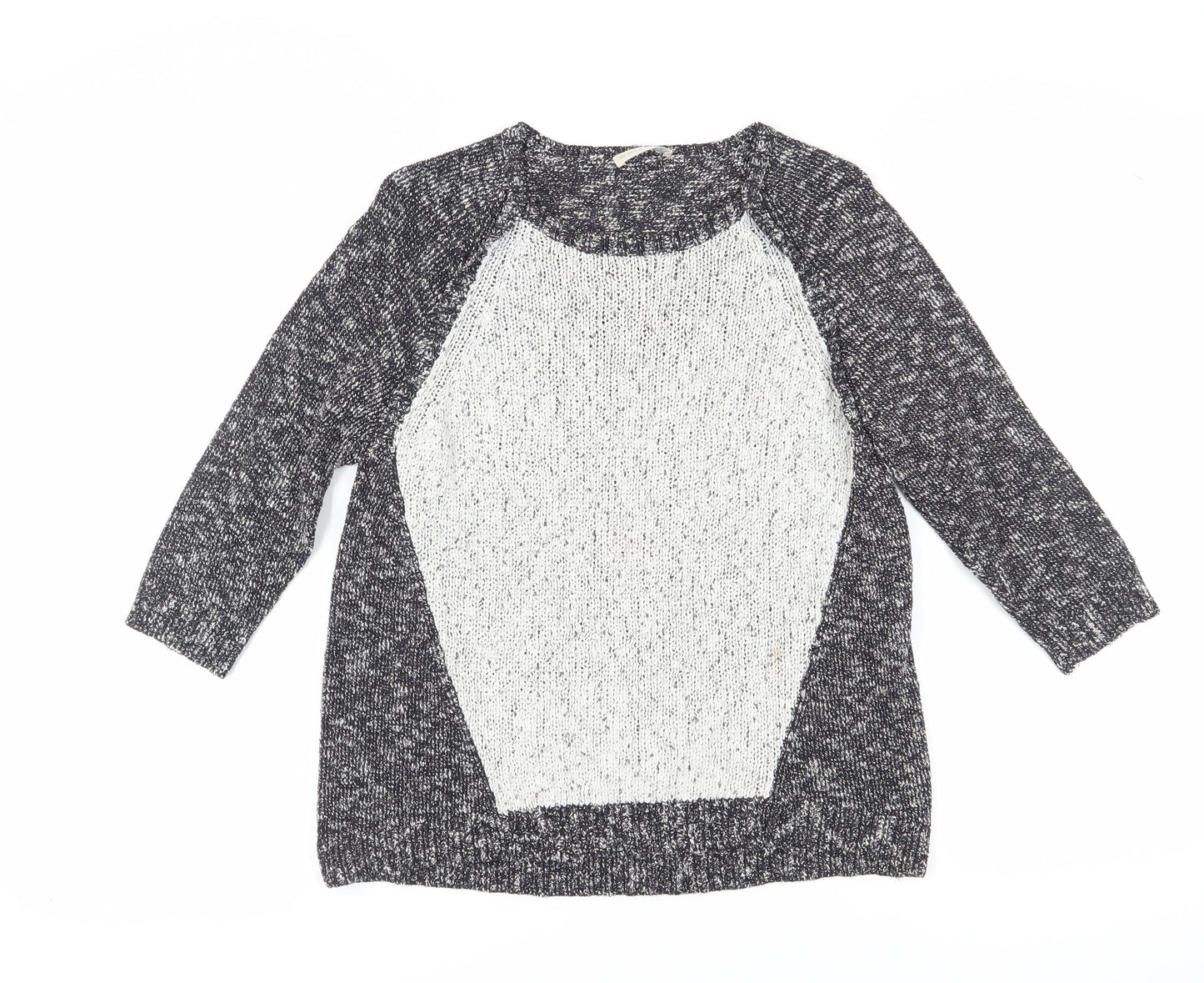 Women's Multicoloured Pullover Knit Jumper Size 8