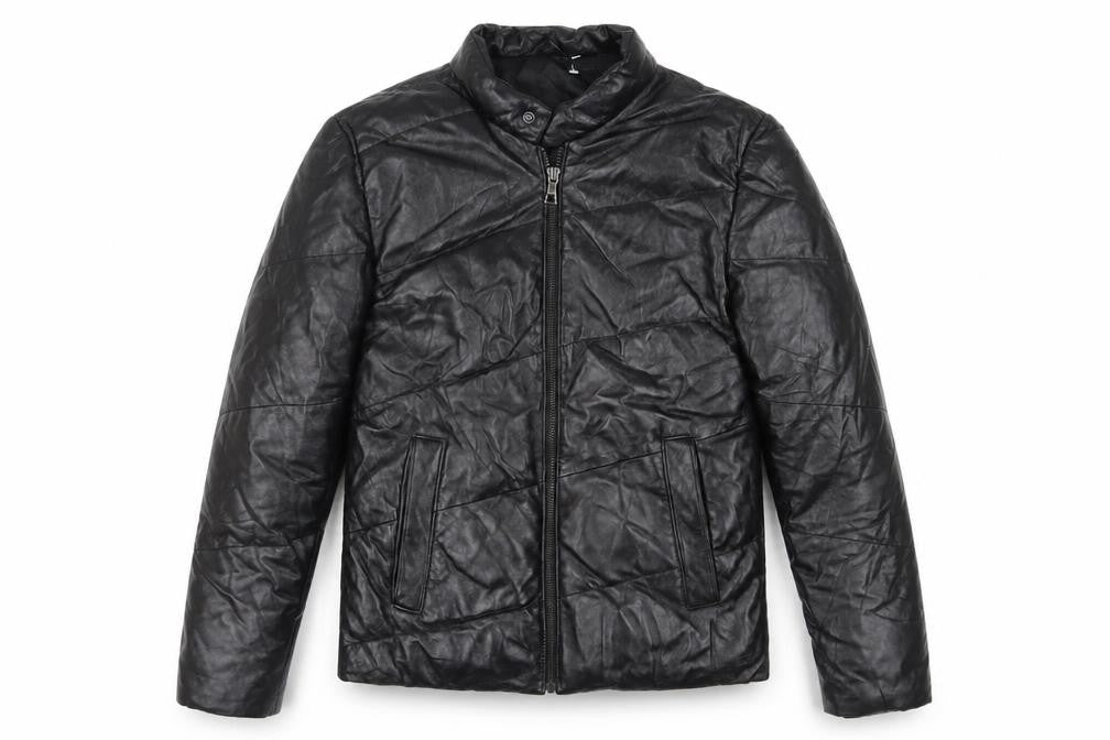 EHE Boys Black Jacket M, Autumn Winter Lined Full Zip