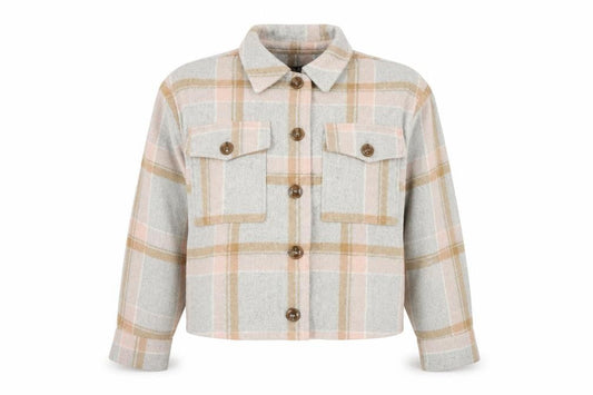 New Look Women's Multicoloured Petite Checked Jacket