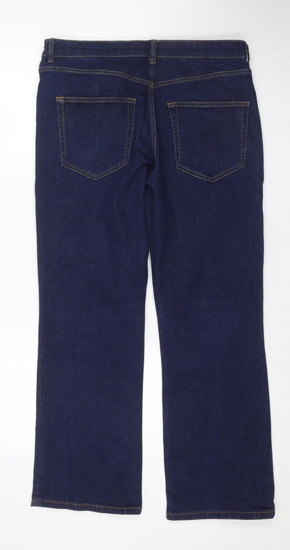 Everyday Men's Blue Straight Jeans 32 Short Regular Fit