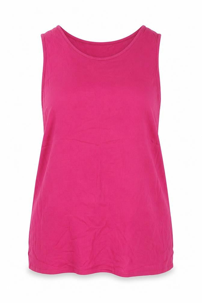 Caslon Women's Pink Basic Tank Top Size 16