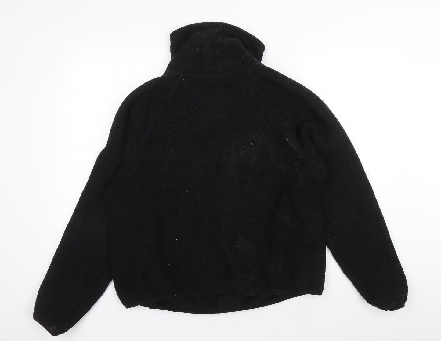 ASOS Black Fleece Pullover Sweatshirt UK 10