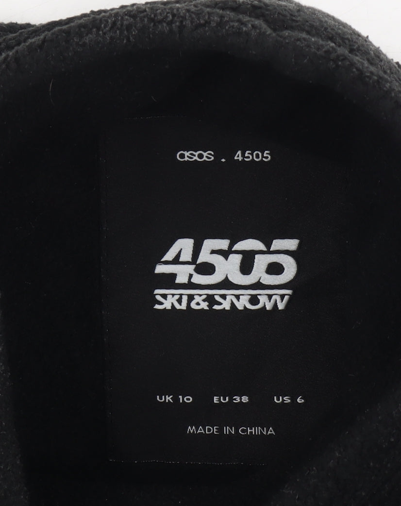 ASOS Black Fleece Pullover Sweatshirt UK 10