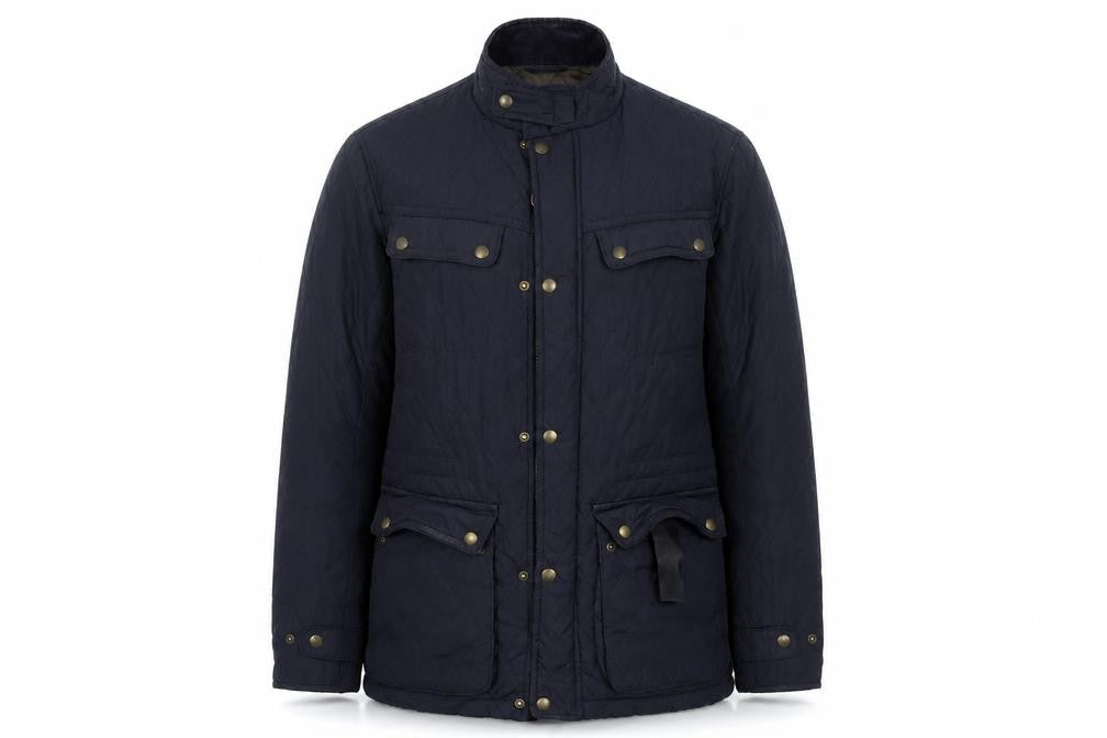 Blue Harbour Men's Black Quilted Jacket M - Stylish & Practical