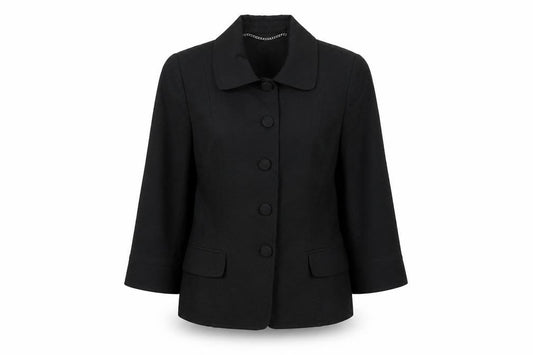 Jasper Conran Women's Black Blazer Size 12 Classic Fit