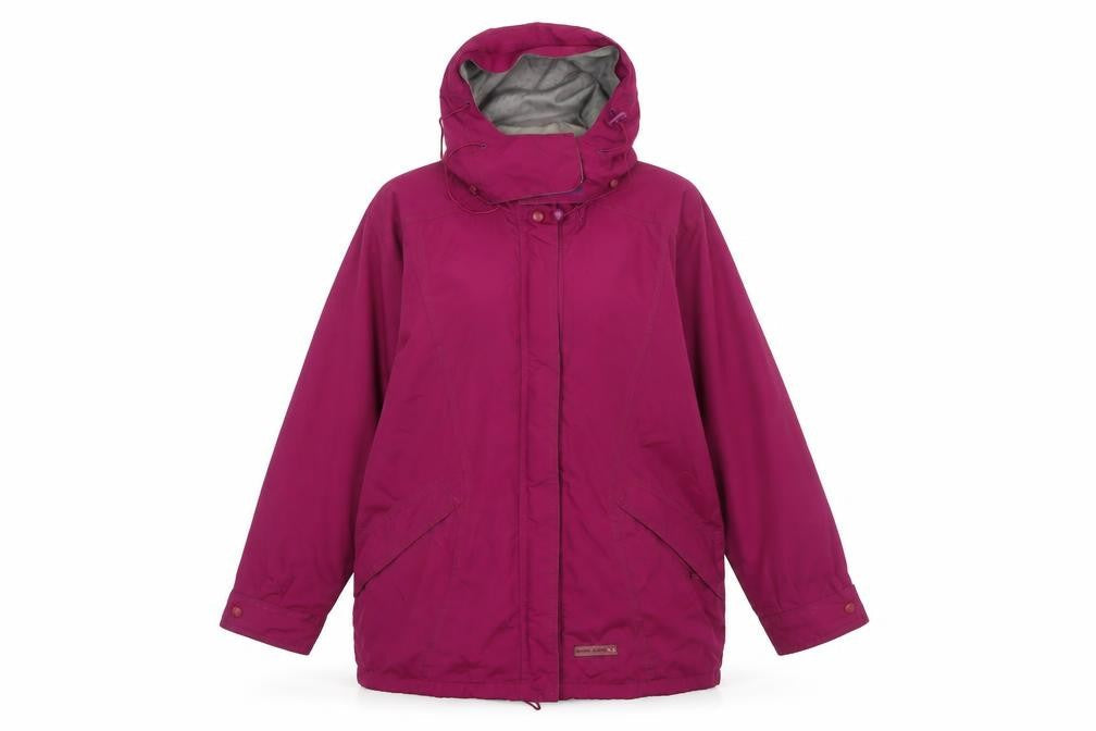 Nordic Alpine Women's Pink Parka Jacket M, Waterproof