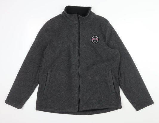 Cotton Traders Men's Grey Full Zip Jacket L