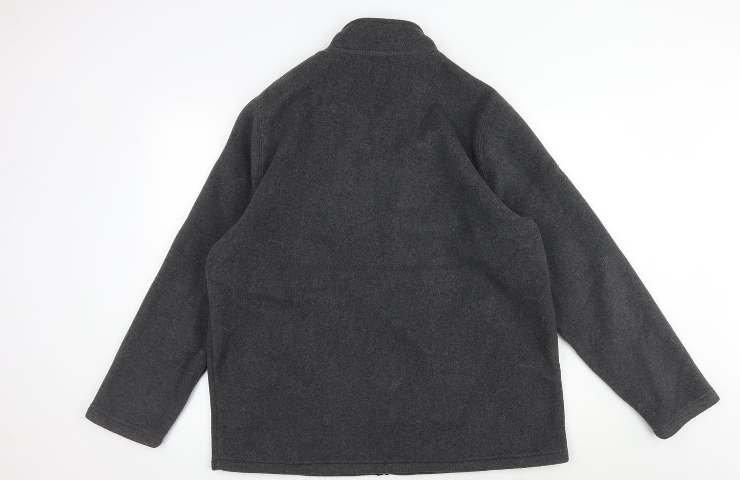 Cotton Traders Men's Grey Full Zip Jacket L