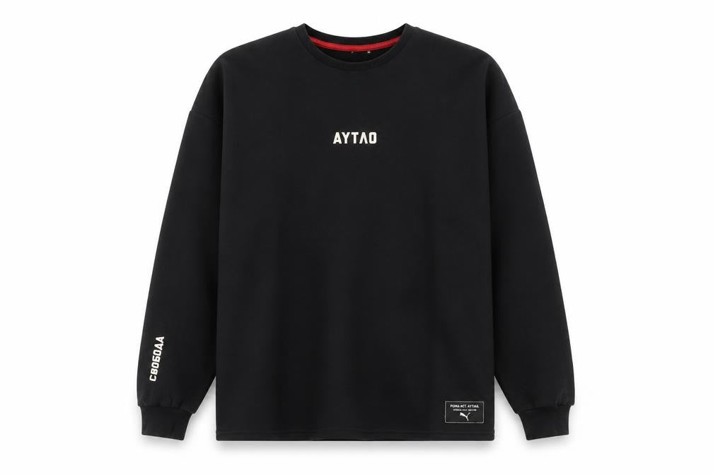 Puma Men's Black Pullover Sweatshirt M