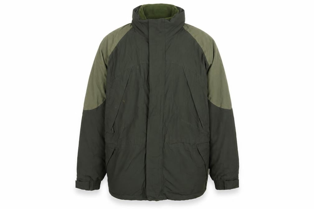 Tayberry Men's Green Basic Jacket L - Autumn/Winter Casual