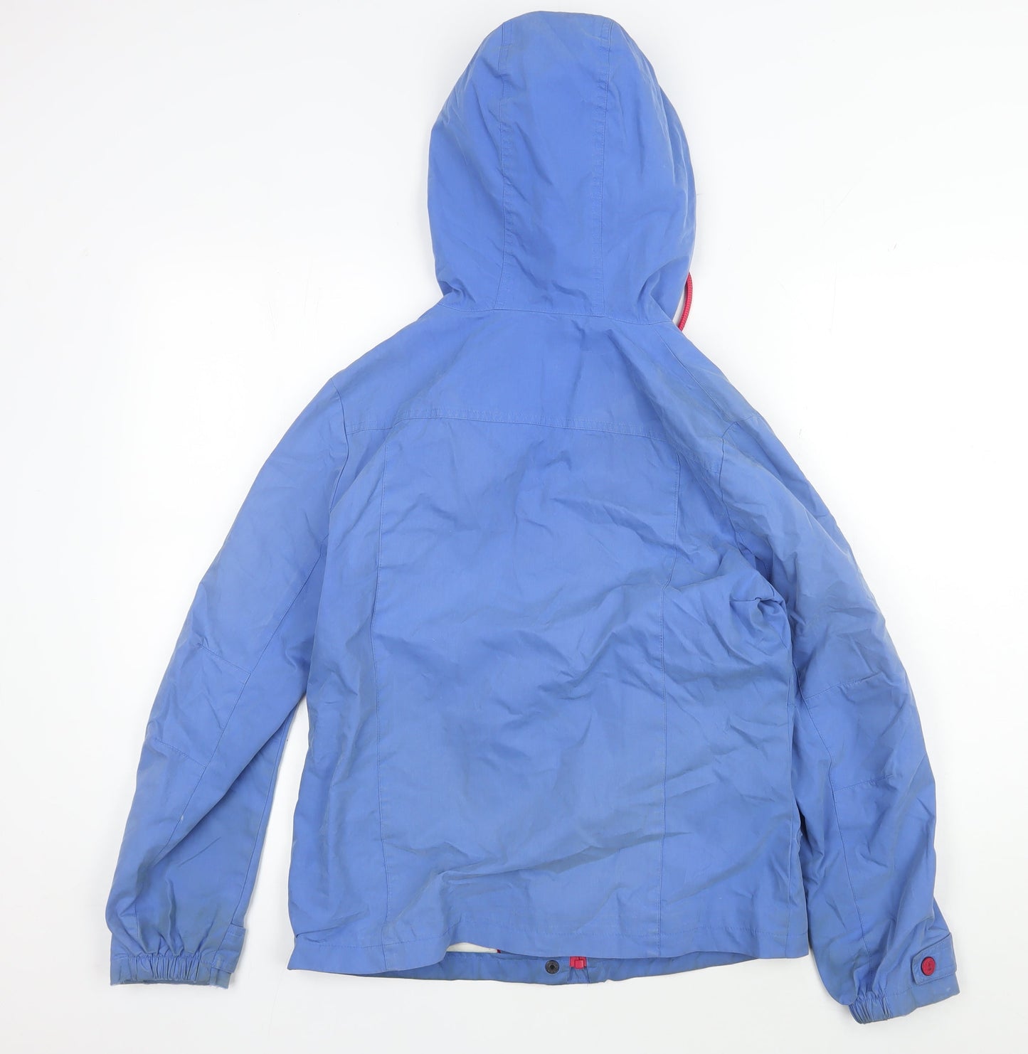 Marks and Spencer Women's Blue Windbreaker Jacket Size 8