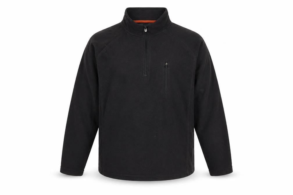 Peter Storm Men's Black 1/2 Zip Pullover - Size S