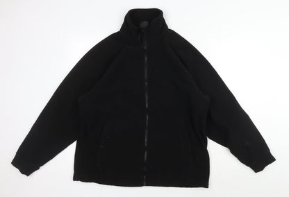 Regatta Men's Black Basic Jacket, Medium, Full Zip