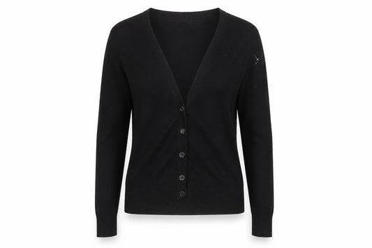 New Look Women's Black Cardigan, Size 10, Viscose Blend