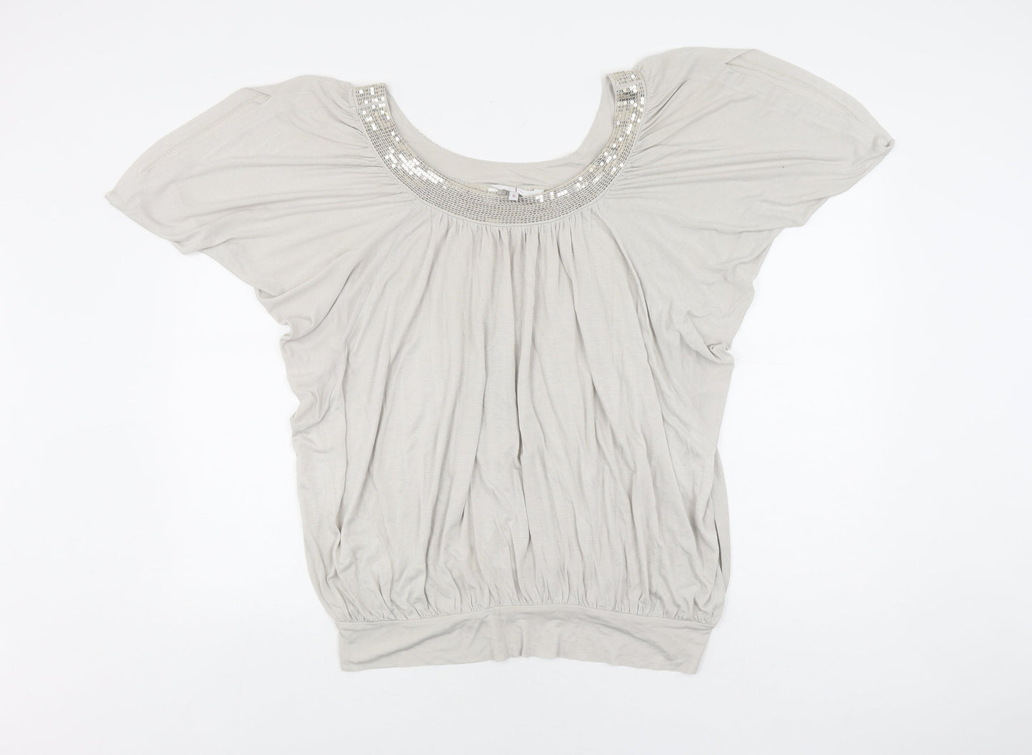 Designers at Debenhams Women's Grey Sequin Blouse
