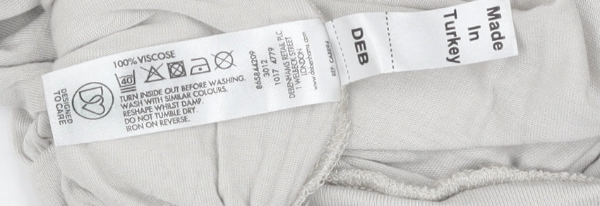 Designers at Debenhams Women's Grey Sequin Blouse