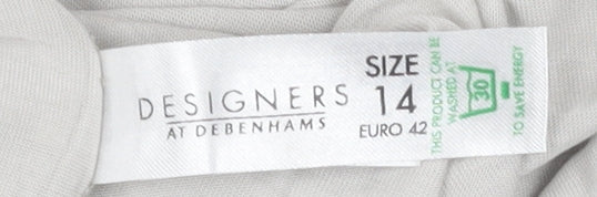 Designers at Debenhams Women's Grey Sequin Blouse