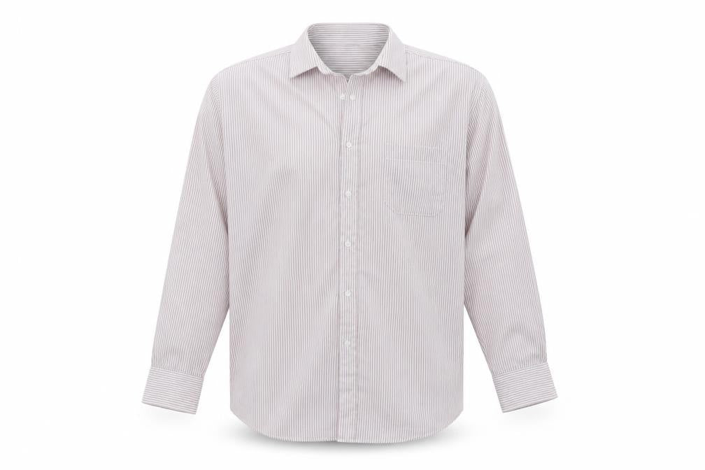 Thomas Nash Men's Multicoloured Striped Shirt, Size 16.5