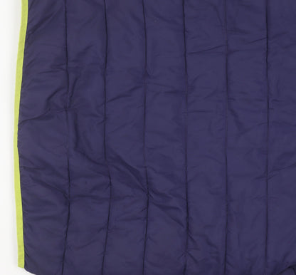 Additional view of Freedom Trail boys’ blue hooded puffer jacket 11-12y