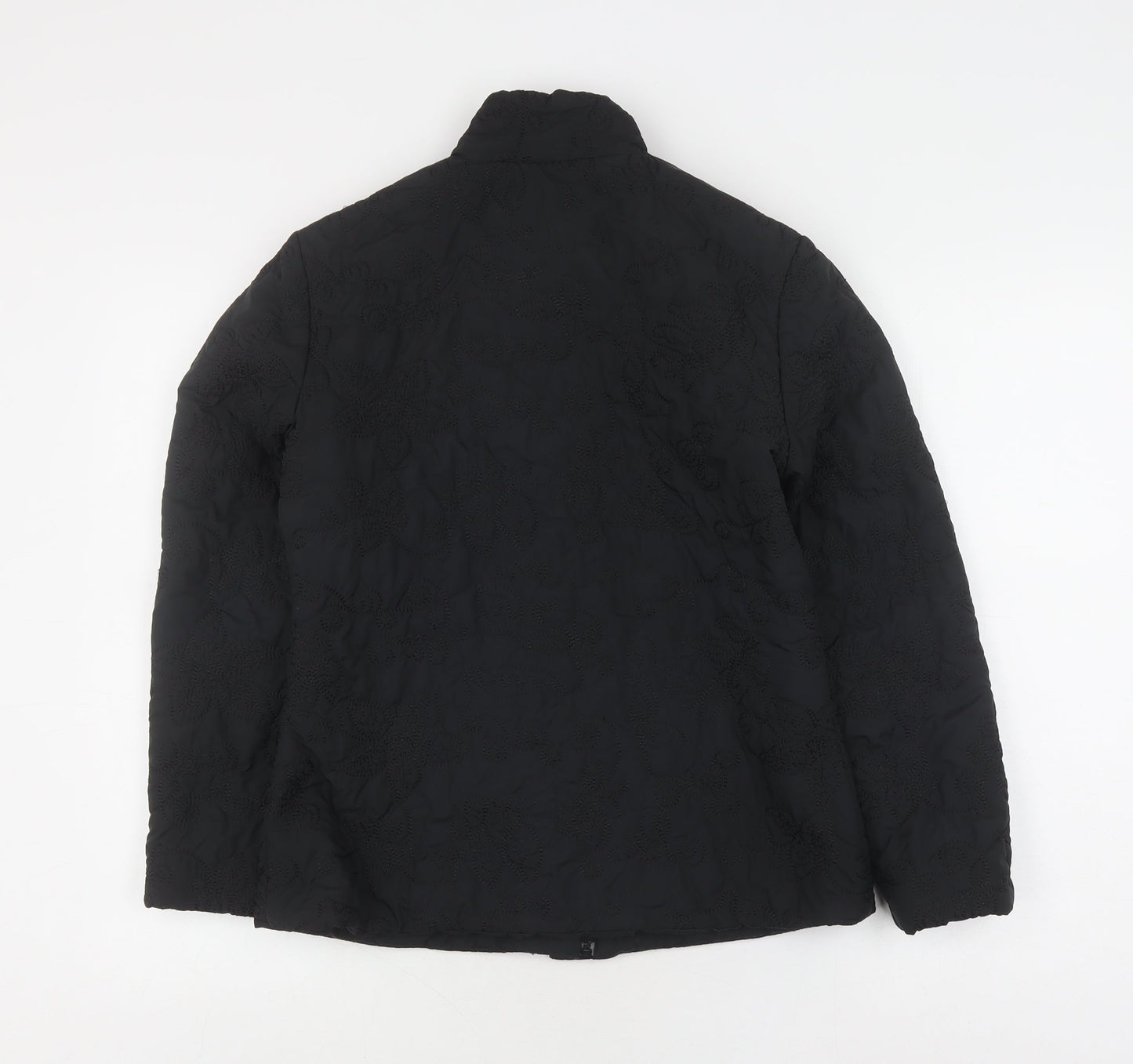 Per Una Women's Black Quilted Jacket Size S