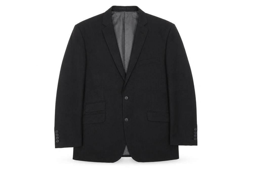 Burton Black Men's Blazer 44 Regular Business Jacket