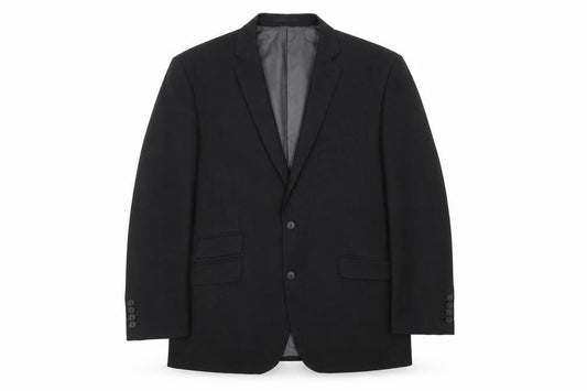 Burton Black Men's Blazer 44 Regular Business Jacket