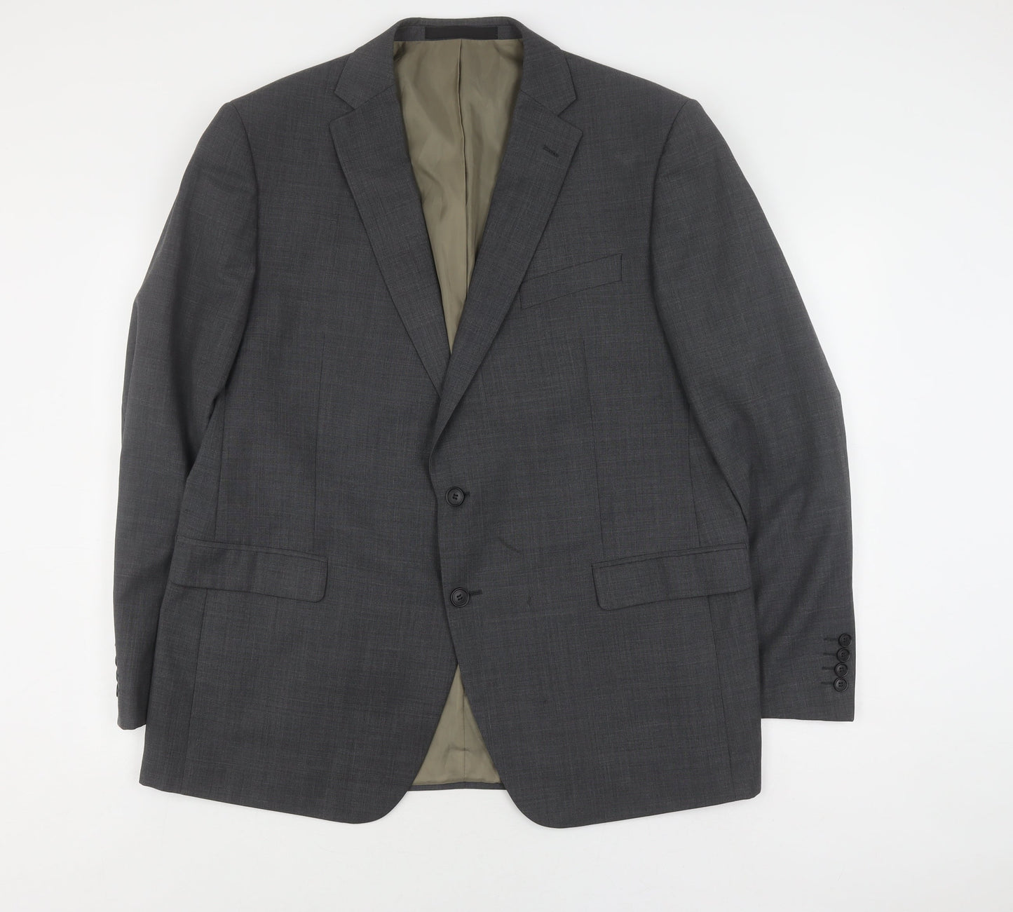 Marks & Spencer Men's Grey Blazer Jacket 46R