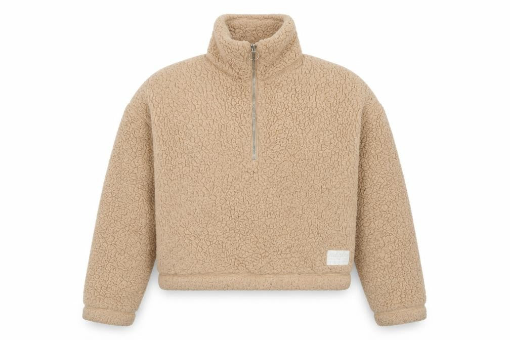 Hollister Women's Beige Pullover Hoodie XS