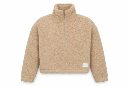 Hollister Women's Beige Pullover Hoodie XS