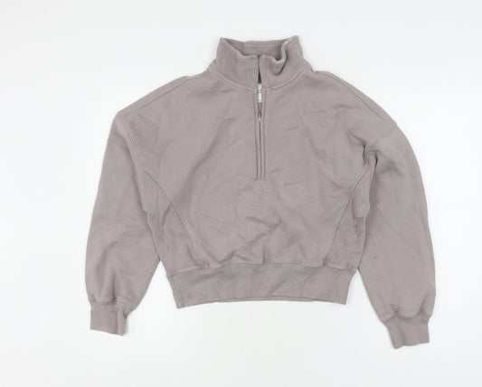 Abercrombie & Fitch Women's Grey XS Pullover Sweatshirt