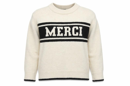 New Look Women's Ivory Pullover Size S Chunky Knit Jumper