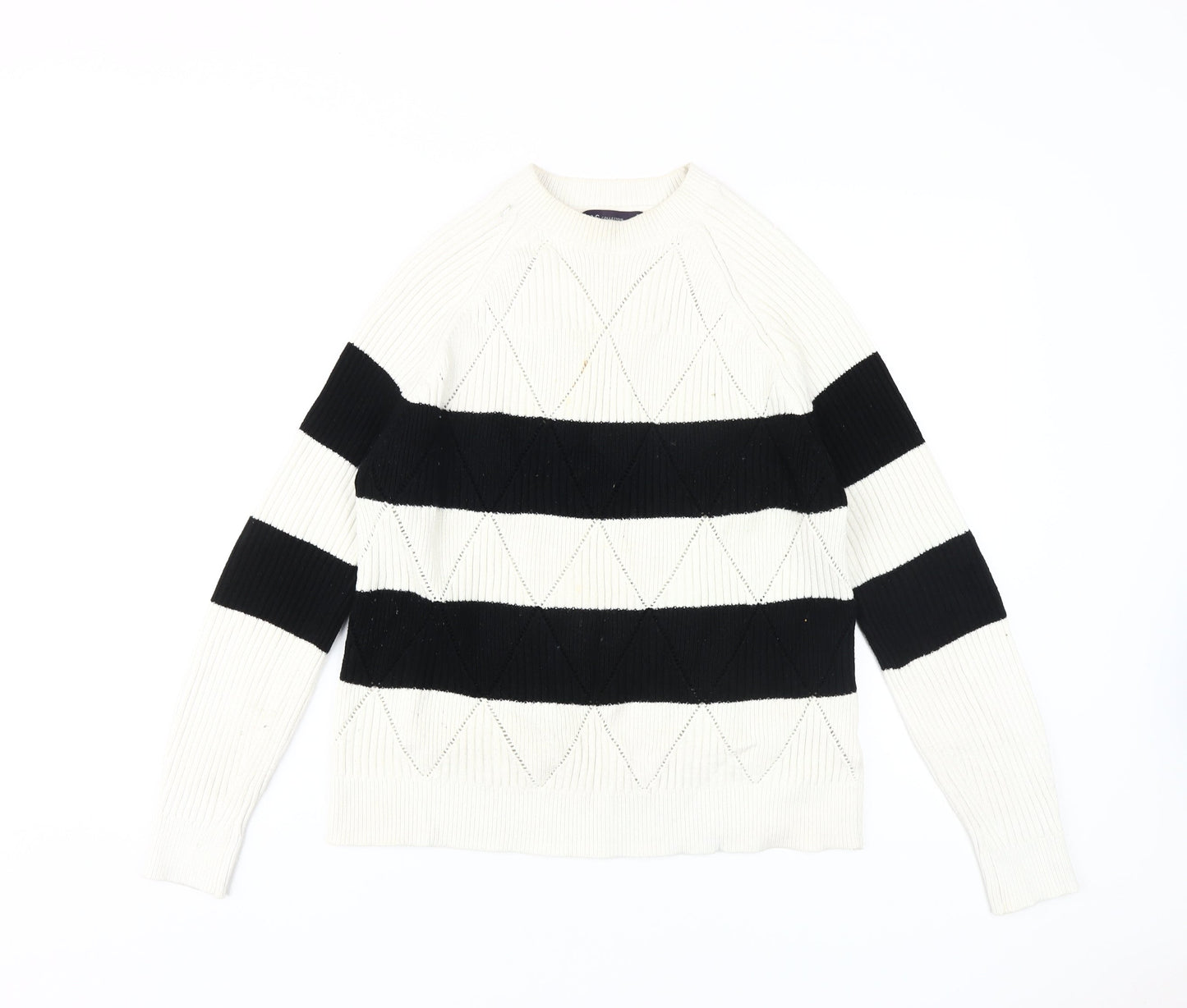 Marks and Spencer Women's Striped Pullover Jumper M
