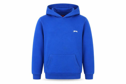 Slazenger Boys Blue Pullover Hoodie, Hooded, Size 13 Years