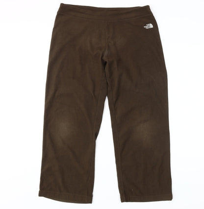 The North Face Women's Brown Relaxed Trousers, Size L