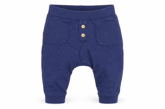 Baby Boden Blue Unisex Baby Trousers 0-3M Elastic Waist