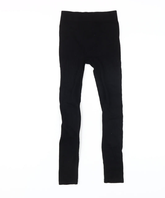 Zara Women's Black Ankle Leggings XS