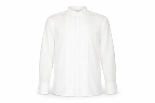 Scott Taylor Men's White Dress Shirt, Size 16/41, Classic Fit