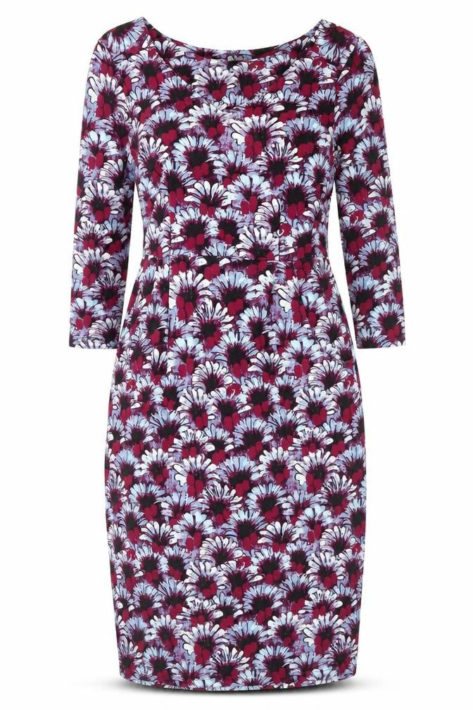 White Stuff Women's Multicoloured Floral Bodycon Dress, Size 10