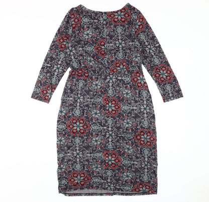 White Stuff Women's Floral Knee Length Shift Dress