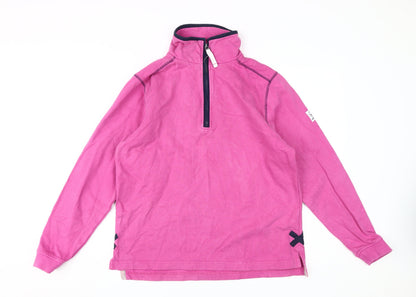 Lazy Jacks Women's Pink Cotton Pullover XS