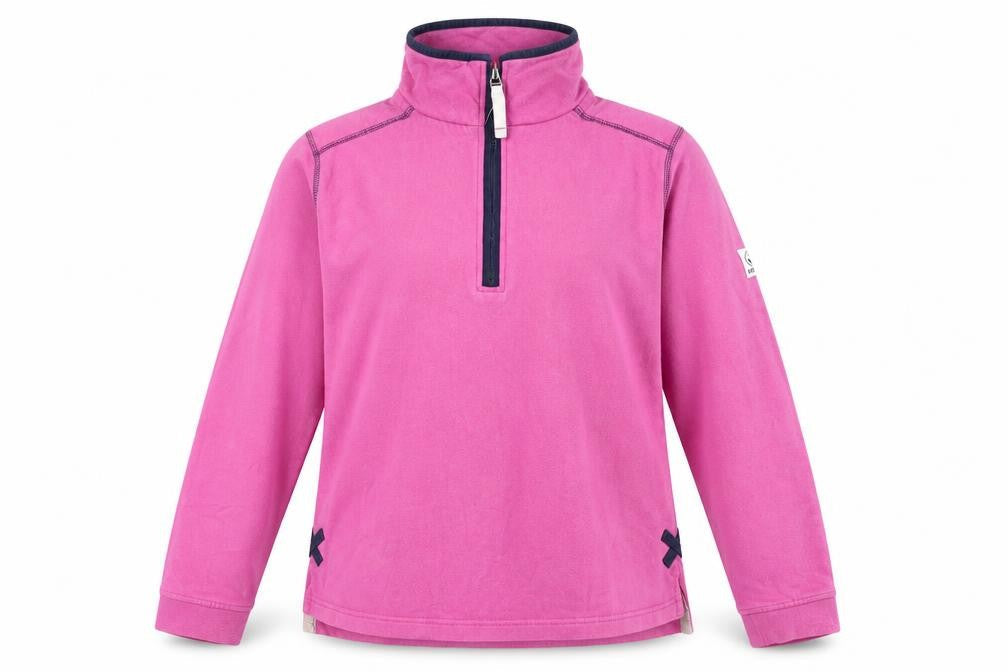 Lazy Jacks Women's Pink Cotton Pullover XS