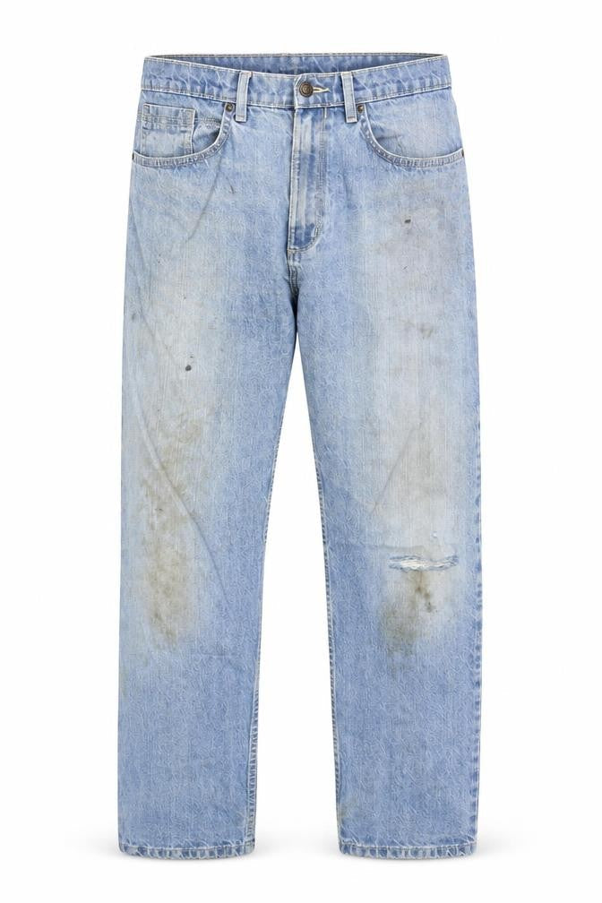 Marks & Spencer Men's Blue Straight Jeans 32W