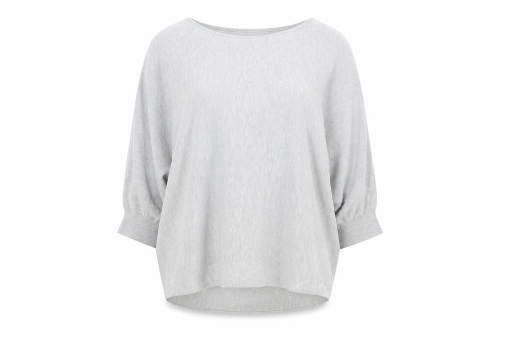 Phase Eight Women's Grey Pullover Jumper, Size L