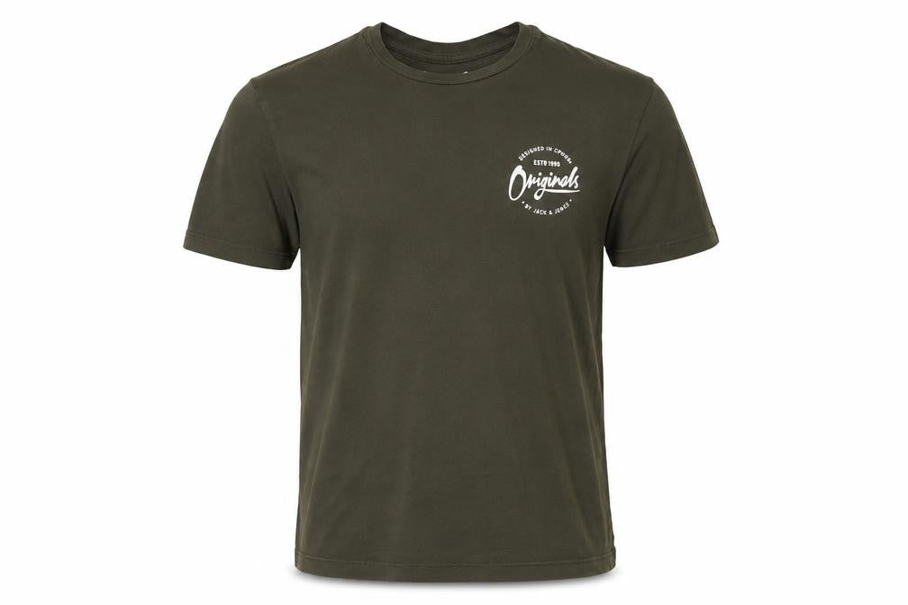 Jack & Jones Men's Green T-Shirt, Size S