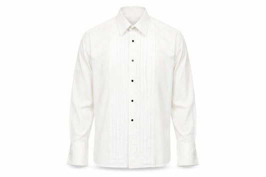 Moss Bros Men's White 15.5 Button-Up Casual Shirt