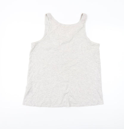 Nickelodeon Women's Grey TMNT Tank Top Size 10