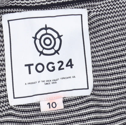 TOG24 Women's Striped Pullover Jumper Size 10