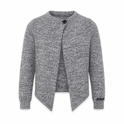 Bench Girls Grey Cardigan 5-6 Years - Casual Long Sleeve