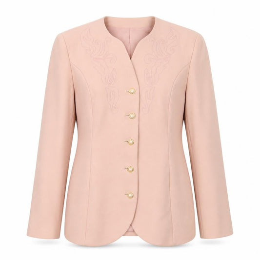 Eastex Women's Pink Blazer UK Size 12 Classic Style